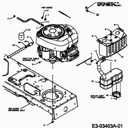 MTD JE 135 H spare parts