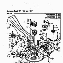 Yard-Man AN 5150 K spare parts