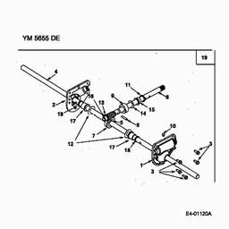 Yard-Man YM 5655 DE spare parts
