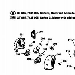 Wolf-Garten GT 845 spare parts