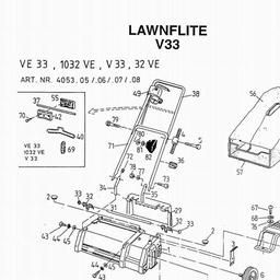 LAWNFLITE (1997) V38 spare parts