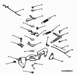 CUB CADET HDS 2205 spare parts