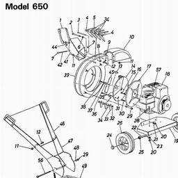 LAWNFLITE (1988/1989) 249-596-000 EDGER  spare parts