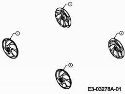 Mac Allister 1440 E spare parts