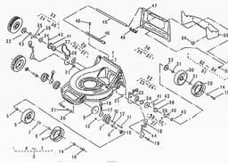 LawnFlite-Pro MODEL 553HW (LM5360HX) 21" MOWER spare parts