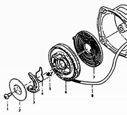 LAWNFLITE (1990) PRO-851/851E spare parts