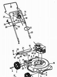MTD SD 51 spare parts