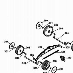 Wolf-Garten Power Edition 40 E-1 spare parts