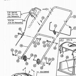 LawnFlite-Pro (2003) VE34 / 16AEE0A-678 spare parts