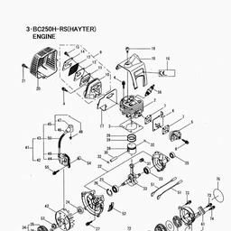 Hayter 462 spare parts
