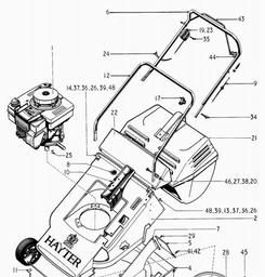 Hayter 239 spare parts