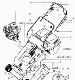 Hayter 272 spare parts