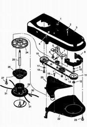 Hayter 407 spare parts