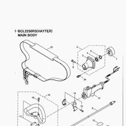 Hayter 461 spare parts