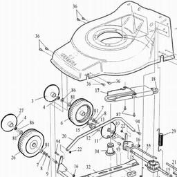 Hayter 424 spare parts