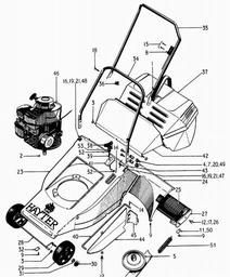 Hayter 201 spare parts