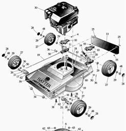 Hayter 005 spare parts