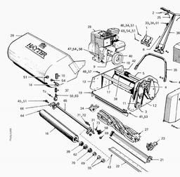 Hayter 073 spare parts