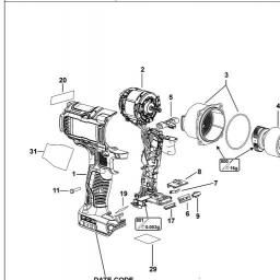 Facom FCF894 spare parts