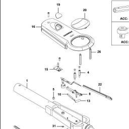 Facom K.201B spare parts