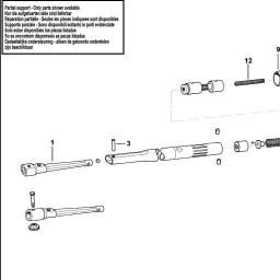 Facom K.315DA spare parts
