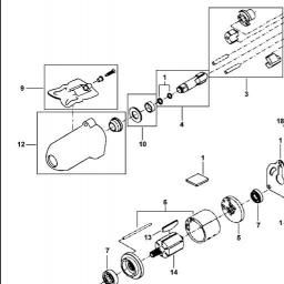 Facom NJ.1400F spare parts