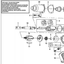 Facom NS.1090LF spare parts