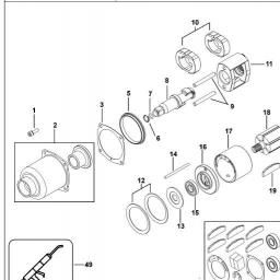 Facom NS.1400F spare parts