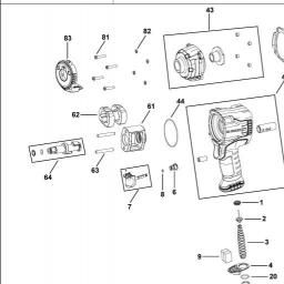 Facom NS.2500G spare parts
