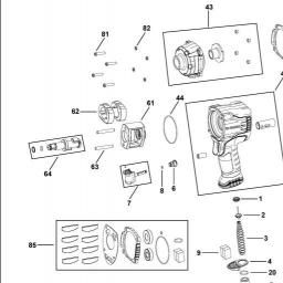 Facom NS.3100G spare parts