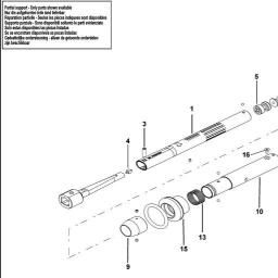 Facom R.306-25D spare parts