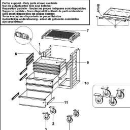 Facom ROLL.6M3100Y spare parts
