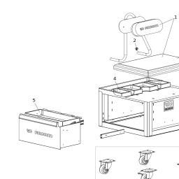 Facom TCS-E1 spare parts