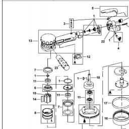 Facom V.260F spare parts
