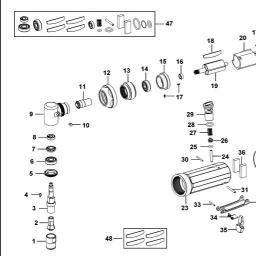 Facom V.DGA505F spare parts
