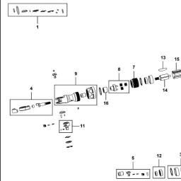 Facom VR.J254 spare parts