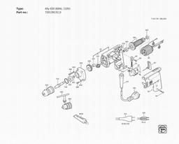 Fein ASy 630 (60Hz, 110V) spare parts