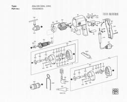 Fein ASke 636 (50Hz, 230V) spare parts