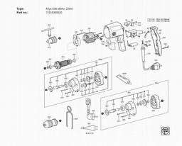 Fein ASye 636 (60Hz, 220V) spare parts