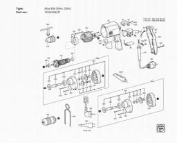 Fein ASye 636 (50Hz, 230V) spare parts