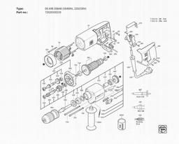 Fein DS 648 DS648 (50/60Hz, 220/230V) spare parts