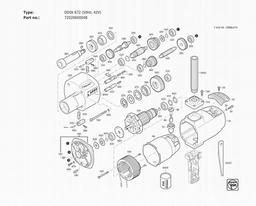 Fein DDSk 672 (50Hz, 42V) spare parts