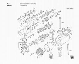 Fein DDSk 672 (50/60Hz, 220/230V) spare parts