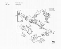 Fein ASCM 18 QX (18V) spare parts