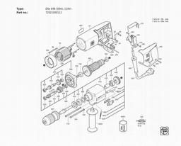 Fein DSe 648 (50Hz, 110V) spare parts