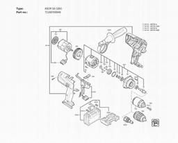 Fein ASCM 18 (18V) spare parts