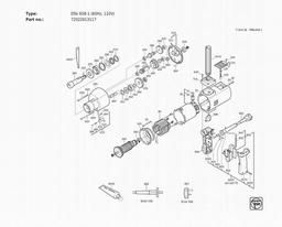 Fein DSk 658-1 (60Hz, 110V) spare parts