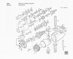 Fein DDSk 672-1 (50/60Hz, 220/230V) spare parts
