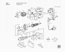 Fein ASkeu 636 (60Hz, 110V) spare parts