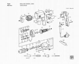 Fein DSkeu 636 (50/60Hz, 100V) spare parts